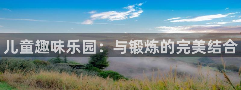 海南风速体育官网下载发展怎么样：儿童趣味乐园：与锻炼的完美结